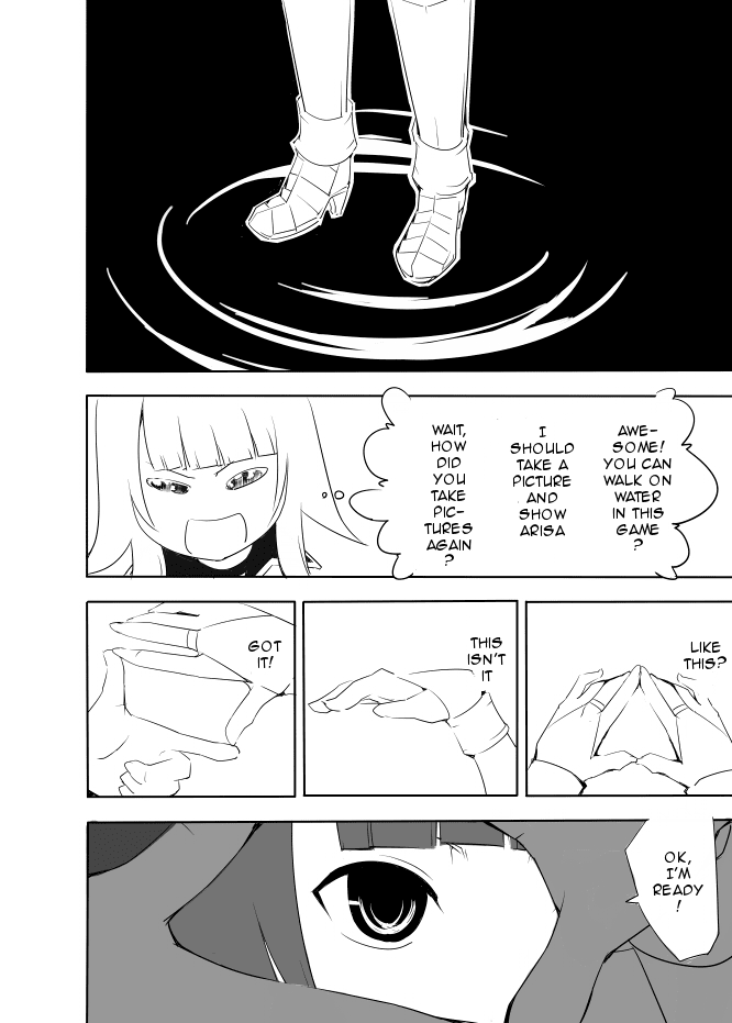 I got stuck in real life, so it's okay to get addicted to an MMO, right? Chapter 6 page 11 - Chapter 6