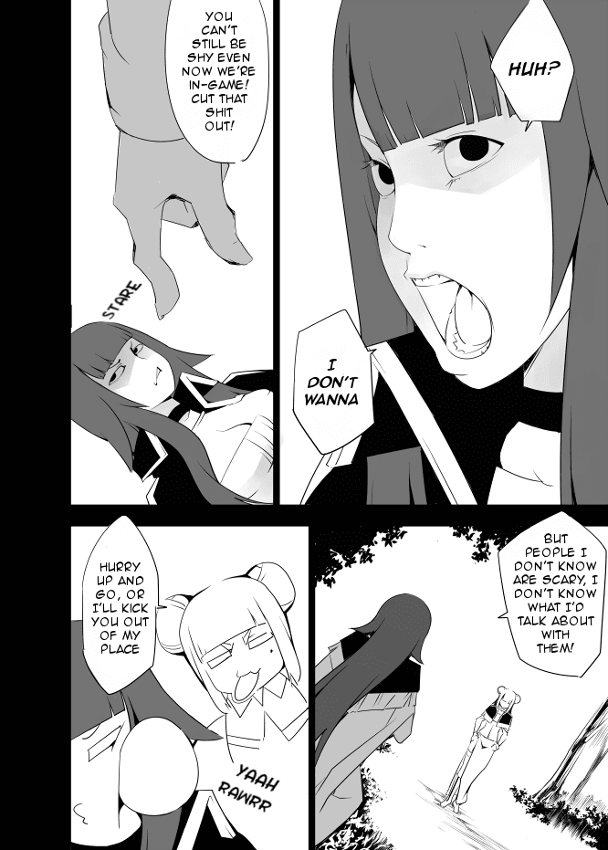 I got stuck in real life, so it's okay to get addicted to an MMO, right? Chapter 6 page 8 - Chapter 6