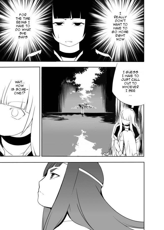I got stuck in real life, so it's okay to get addicted to an MMO, right? Chapter 6 page 9 - Chapter 6