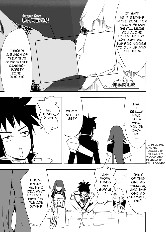 I got stuck in real life, so it's okay to get addicted to an MMO, right? Chapter 7 page 11 - Chapter 7