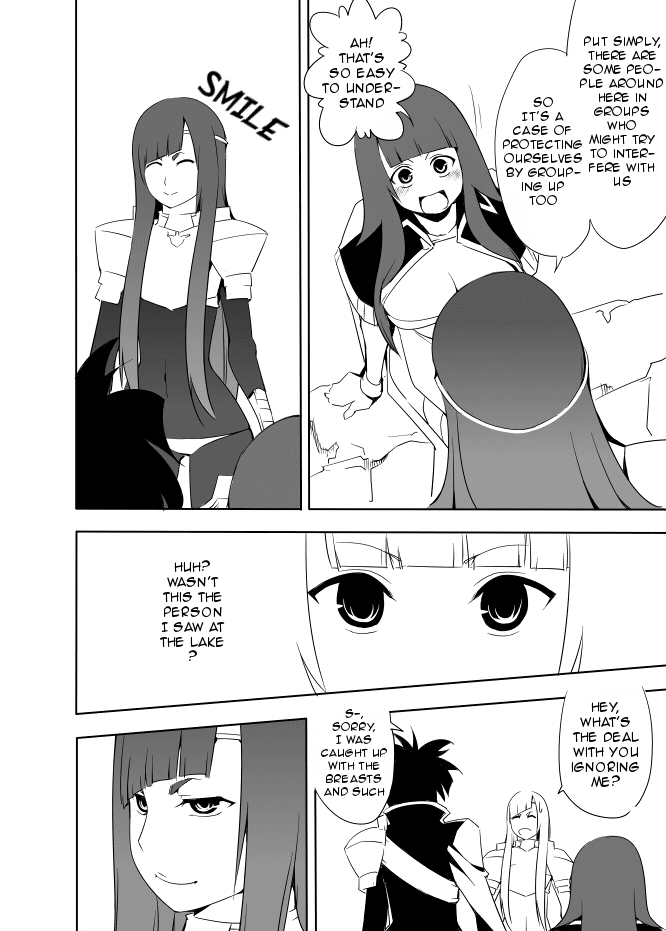 I got stuck in real life, so it's okay to get addicted to an MMO, right? Chapter 7 page 12 - Chapter 7