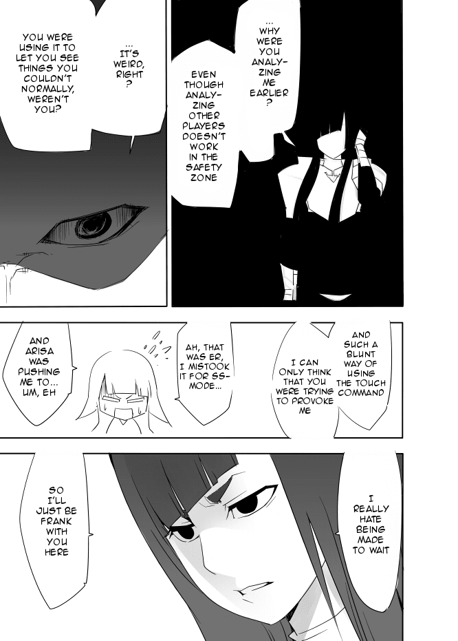 I got stuck in real life, so it's okay to get addicted to an MMO, right? Chapter 7 page 15 - Chapter 7