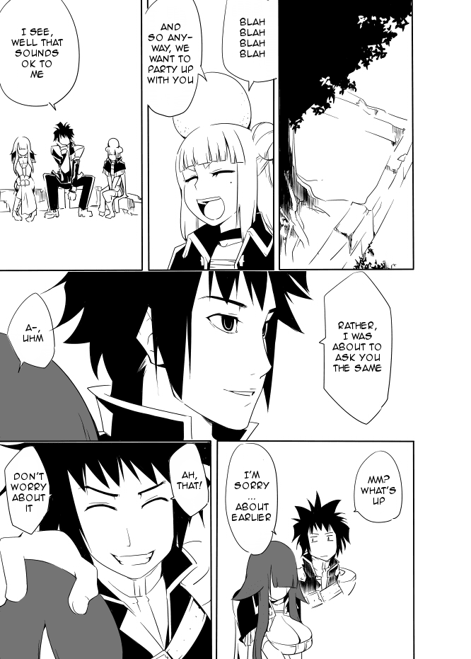 I got stuck in real life, so it's okay to get addicted to an MMO, right? Chapter 7 page 9 - Chapter 7