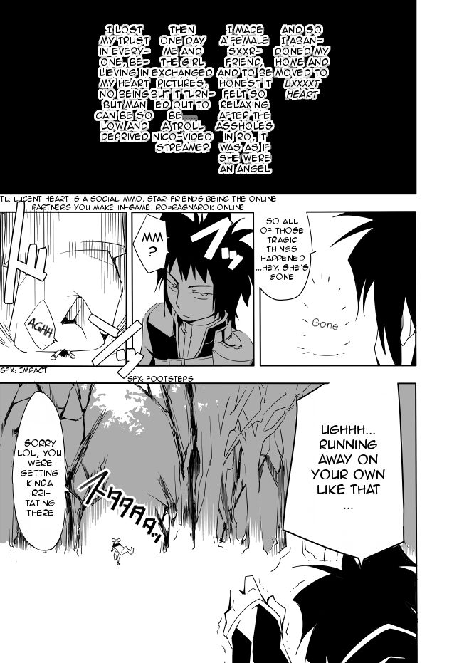 I got stuck in real life, so it's okay to get addicted to an MMO, right? Chapter 8 page 13 - Chapter 8