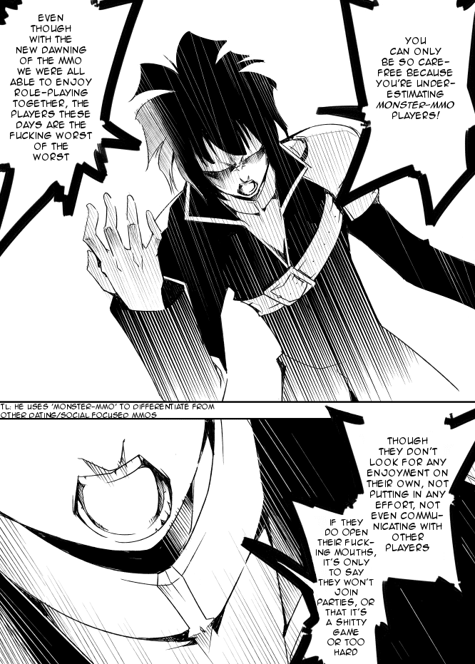 I got stuck in real life, so it's okay to get addicted to an MMO, right? Chapter 8 page 7 - Chapter 8