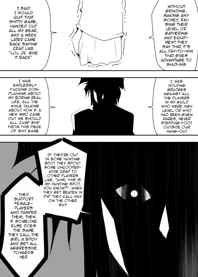 I got stuck in real life, so it's okay to get addicted to an MMO, right? Chapter 8 page 8 - Chapter 8
