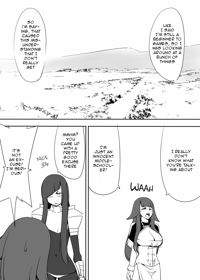 I got stuck in real life, so it's okay to get addicted to an MMO, right? Chapter 9 page 1 - Chapter 9