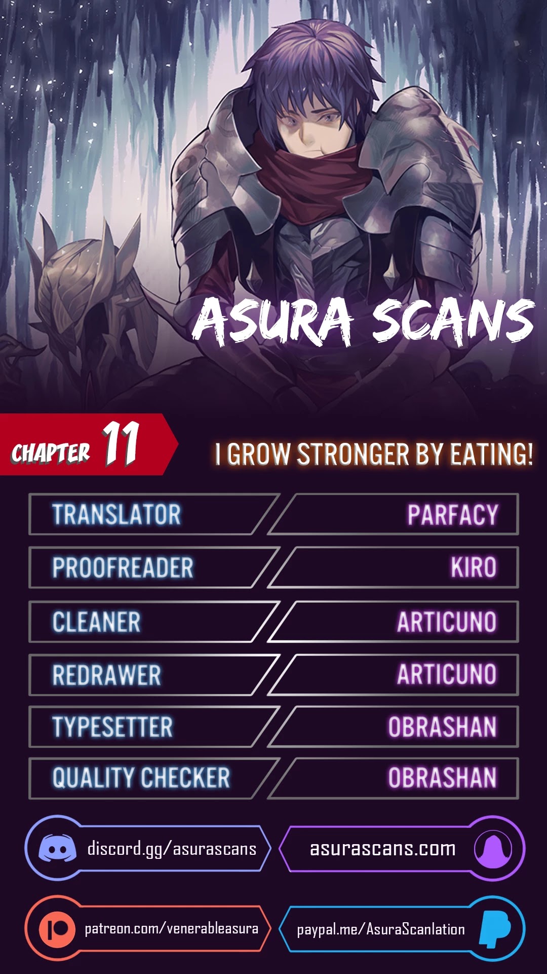 I Grow Stronger By Eating! Chapter 11 page 1 - Chapter 11