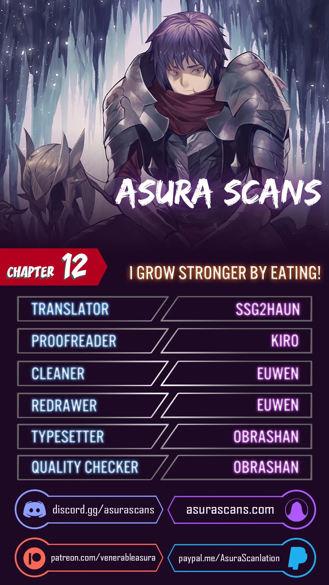 I Grow Stronger By Eating! Chapter 12 page 1 - Chapter 12