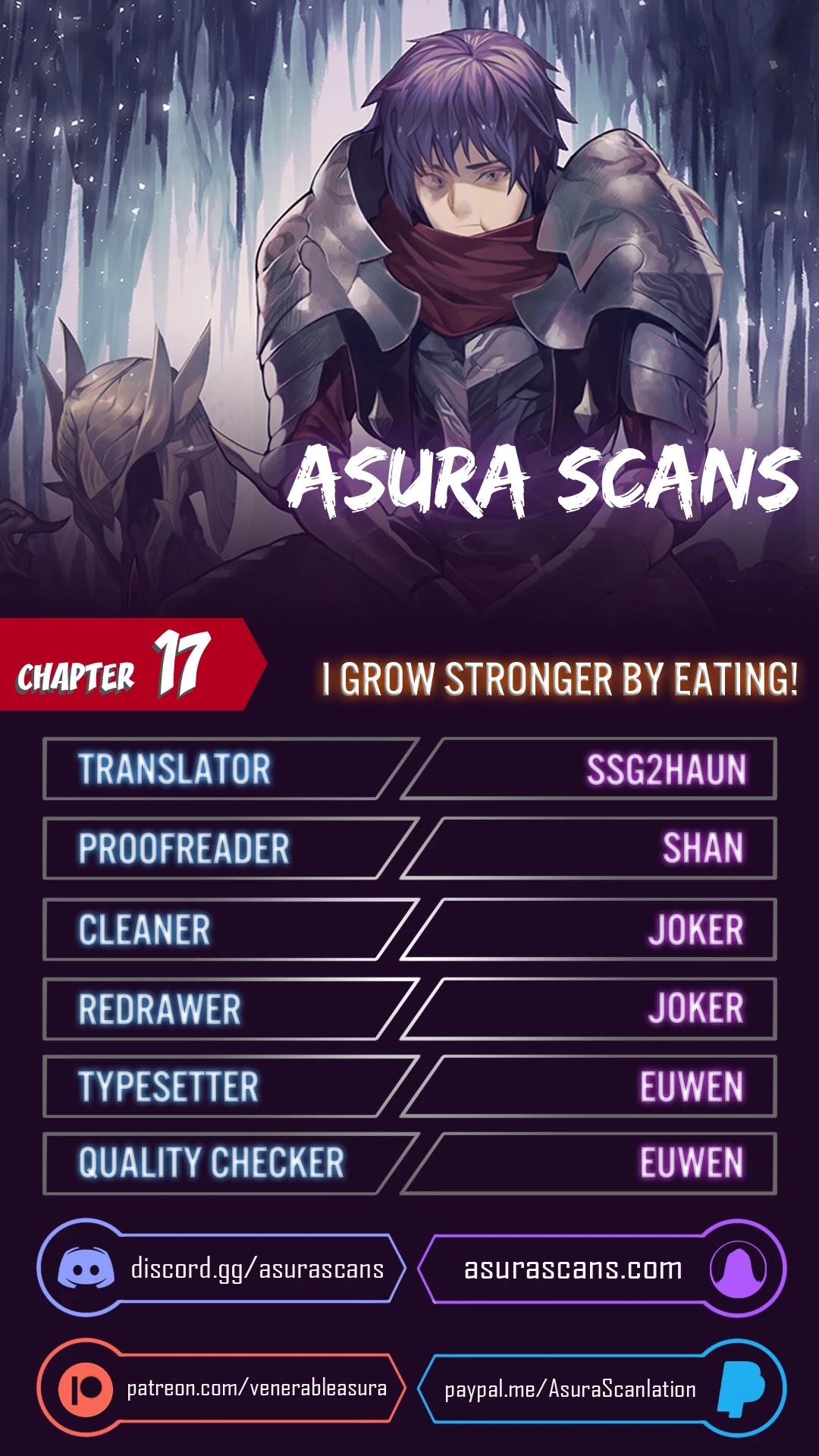 I Grow Stronger By Eating! Chapter 17 page 1 - Chapter 17
