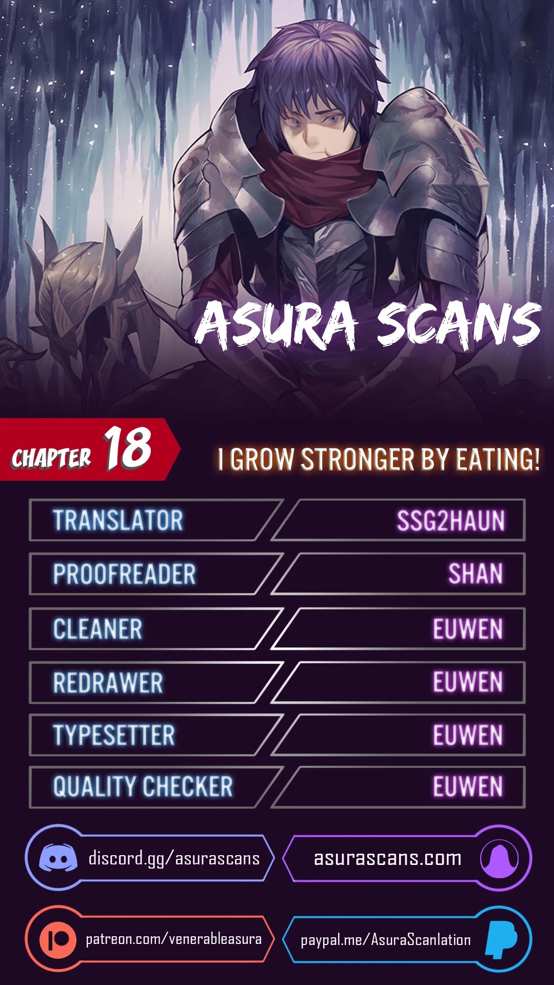 I Grow Stronger By Eating! Chapter 18 page 1 - Chapter 18