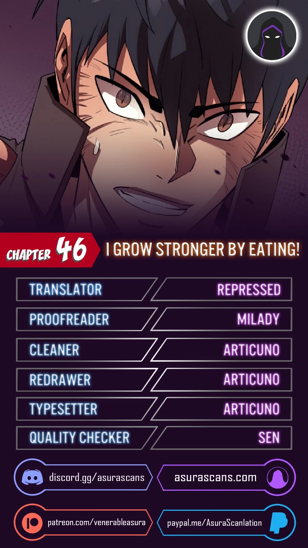 I Grow Stronger By Eating! Chapter 46 page 1 - Chapter 46