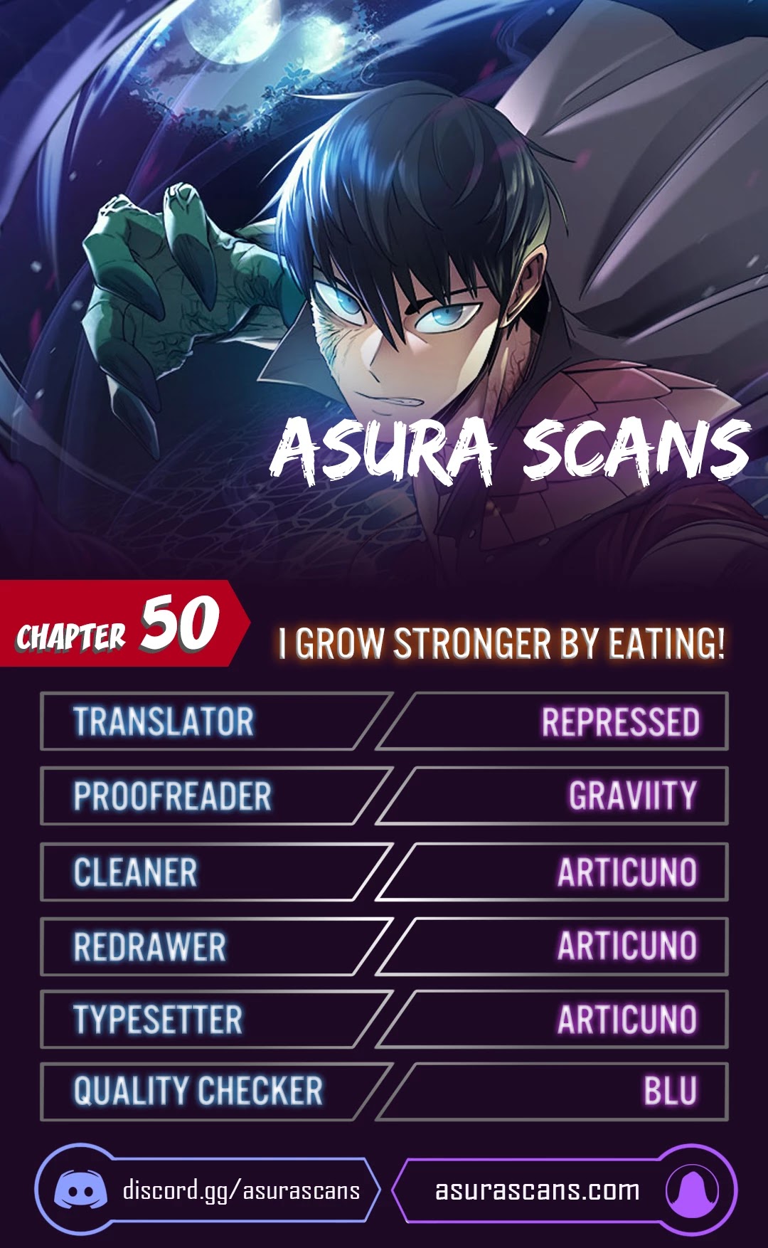 I Grow Stronger By Eating! Chapter 50 page 1 - Chapter 50