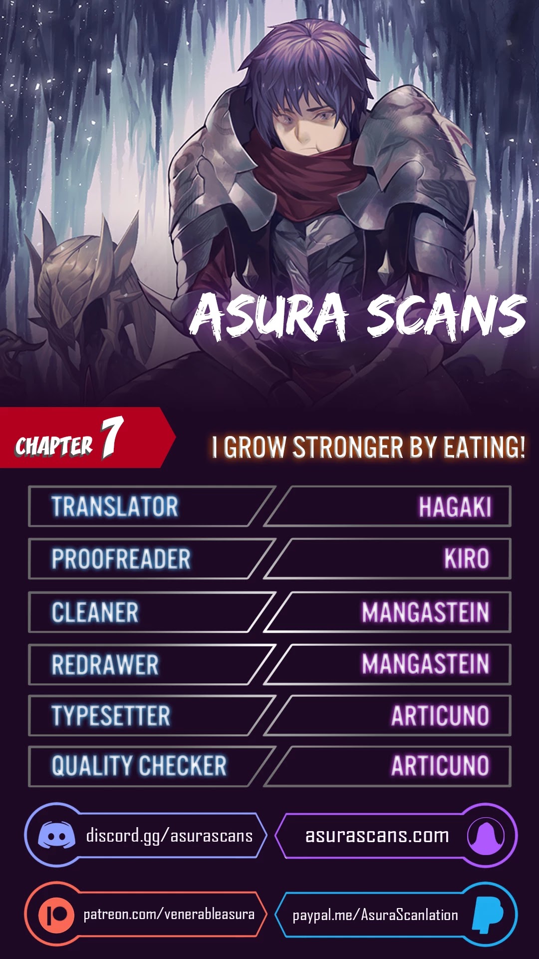 I Grow Stronger By Eating! Chapter 7 page 1 - Chapter 7