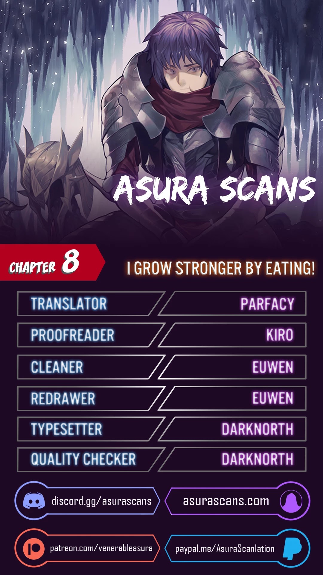 I Grow Stronger By Eating! Chapter 8 page 1 - Chapter 8