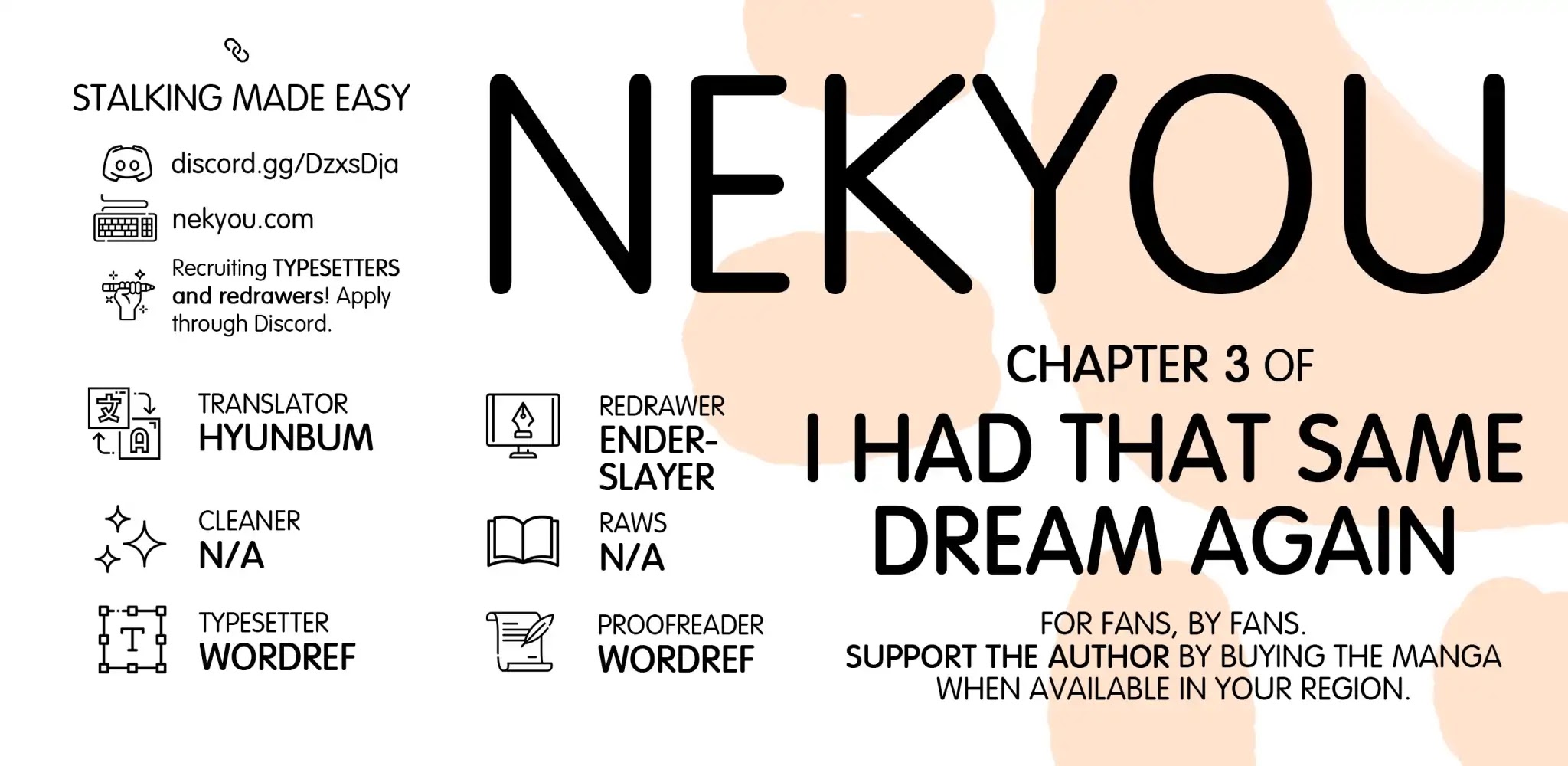 I Had That Same Dream Again Chapter 3 page 1 - Chapter 3