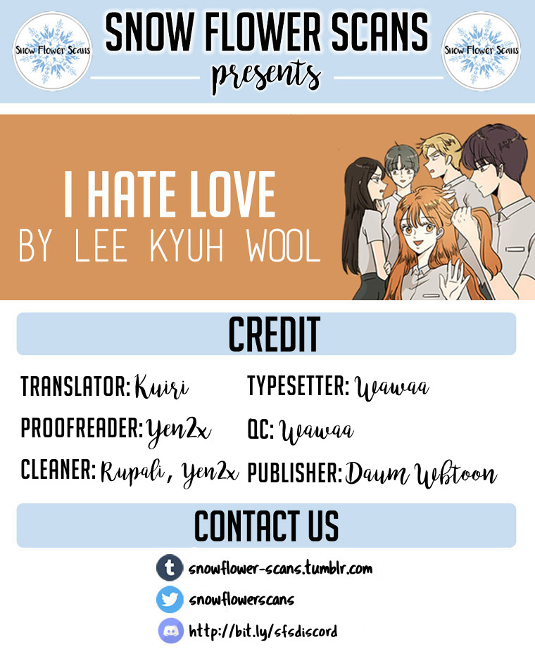 I Hate Love Chapter 36 page 1 - Chapter 36: [Season 2] As Chosen