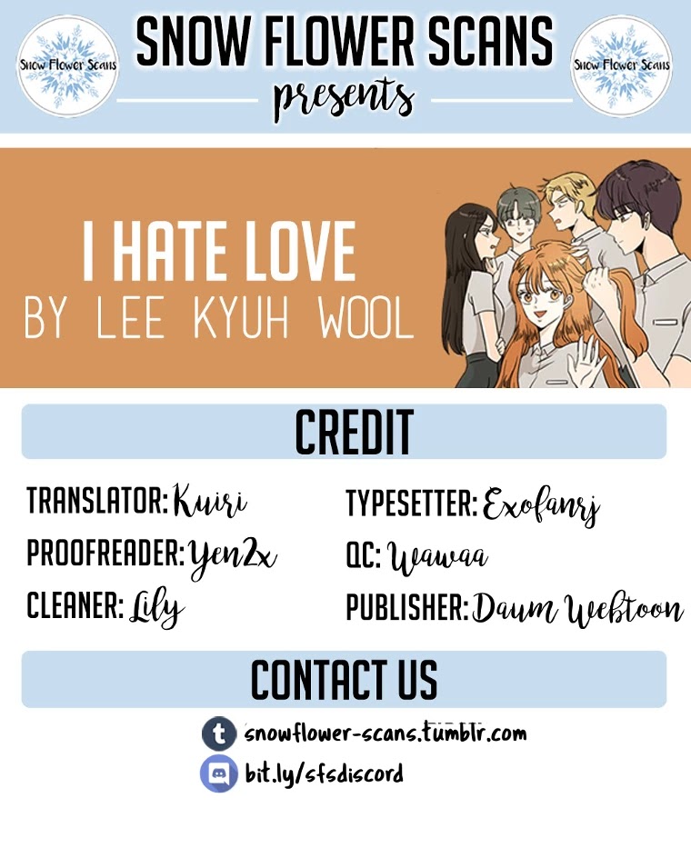 I Hate Love Chapter 42 page 1 - Chapter 42: [Season 3] Rabbit Marathon (1)