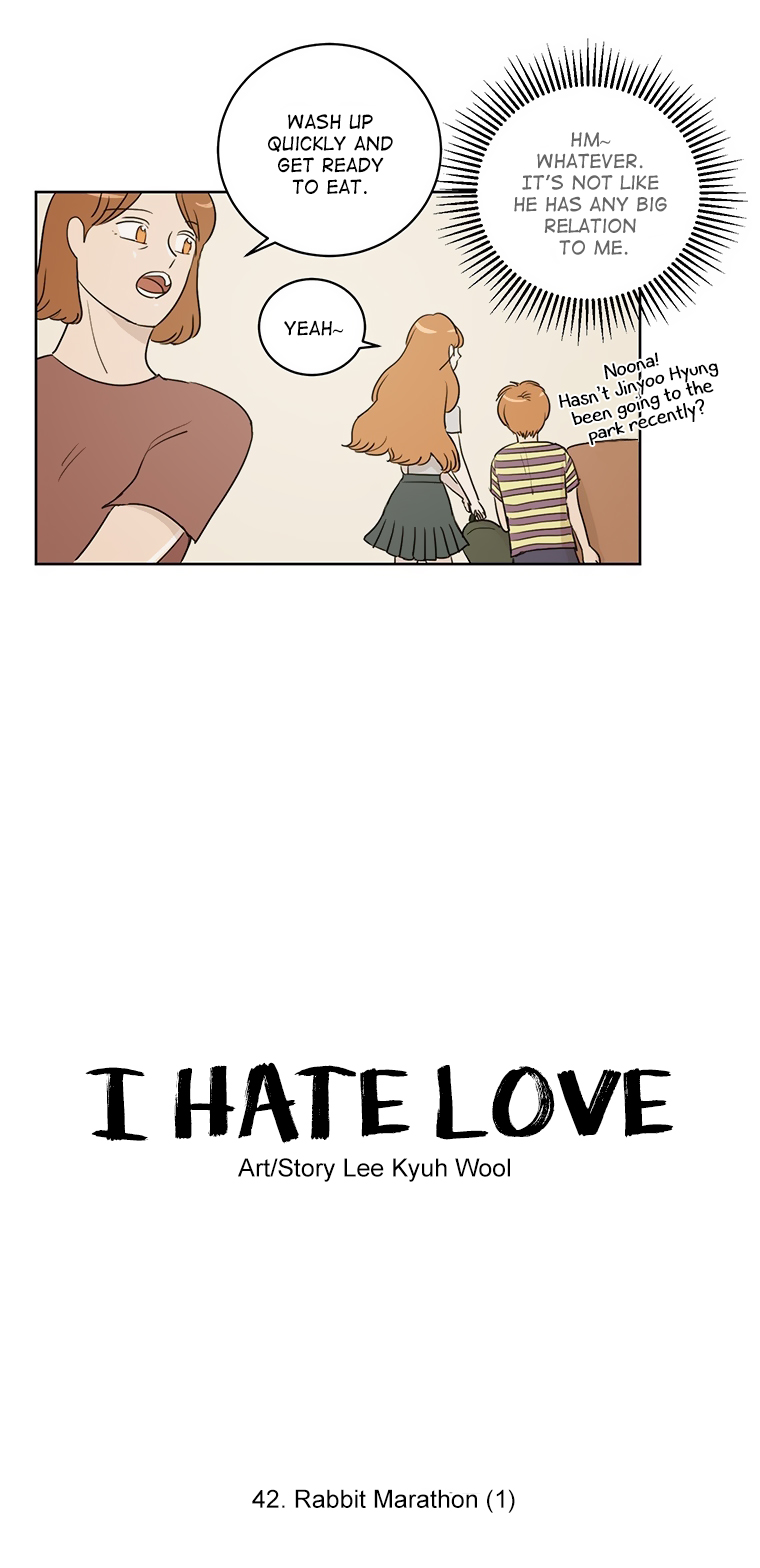 I Hate Love Chapter 42 page 9 - Chapter 42: [Season 3] Rabbit Marathon (1)
