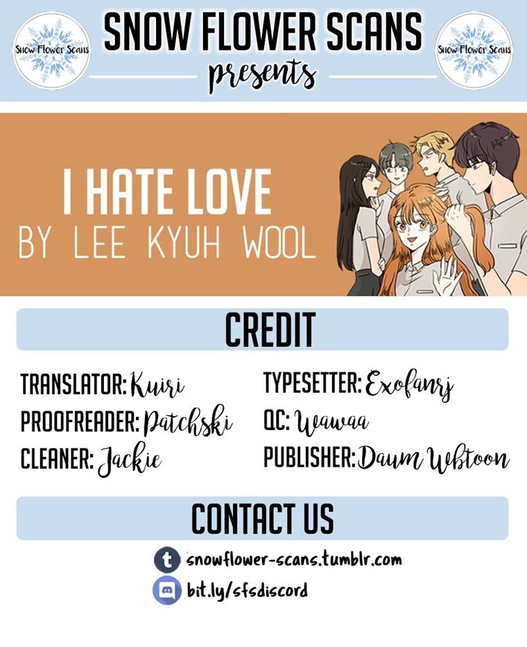I Hate Love Chapter 46 page 1 - Chapter 46: [Season 3] Bad Feeling