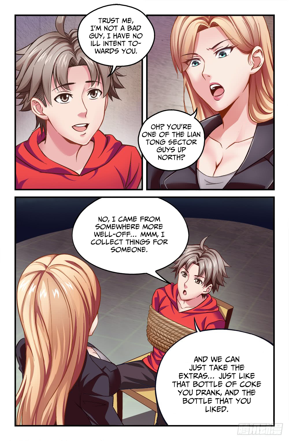 I Have a Mansion In The Post-Apocalyptic World Chapter 1 page 10 - Chapter 1: A Kidnapping That Started With a Bottle of Cola (1)