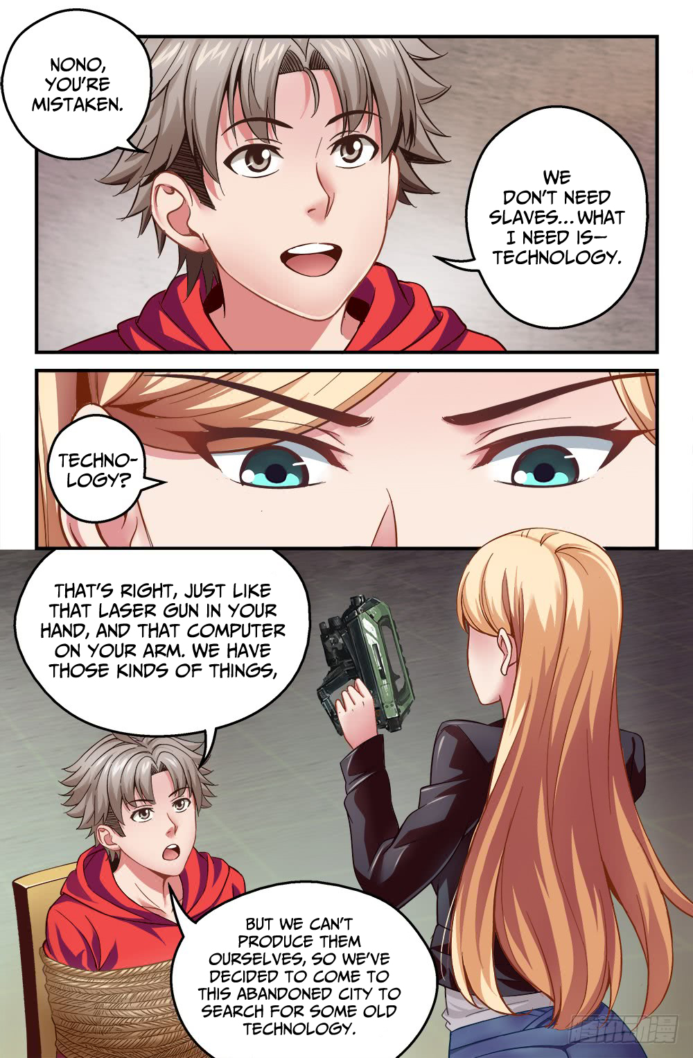 I Have a Mansion In The Post-Apocalyptic World Chapter 2 page 3 - Chapter 2: A Kidnapping That Started With a Bottle of Cola (2)