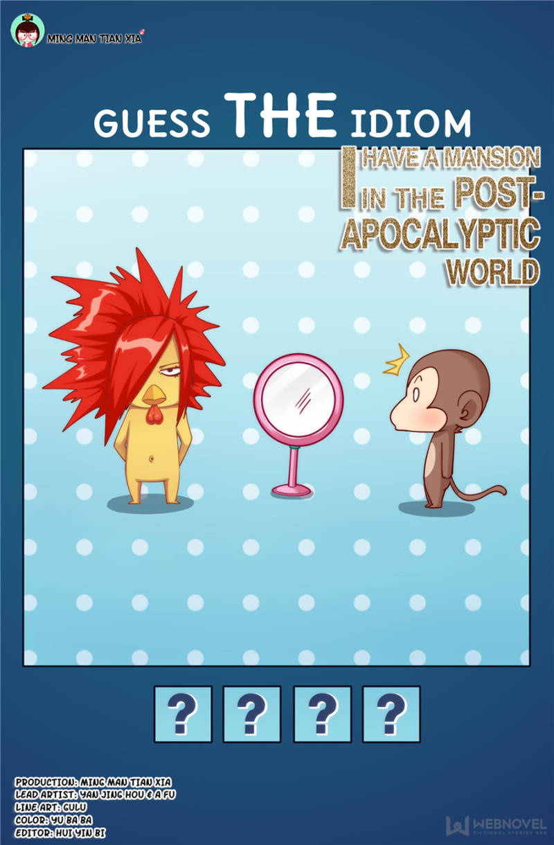 I Have a Mansion In The Post-Apocalyptic World Chapter 330 page 1 - Chapter 330