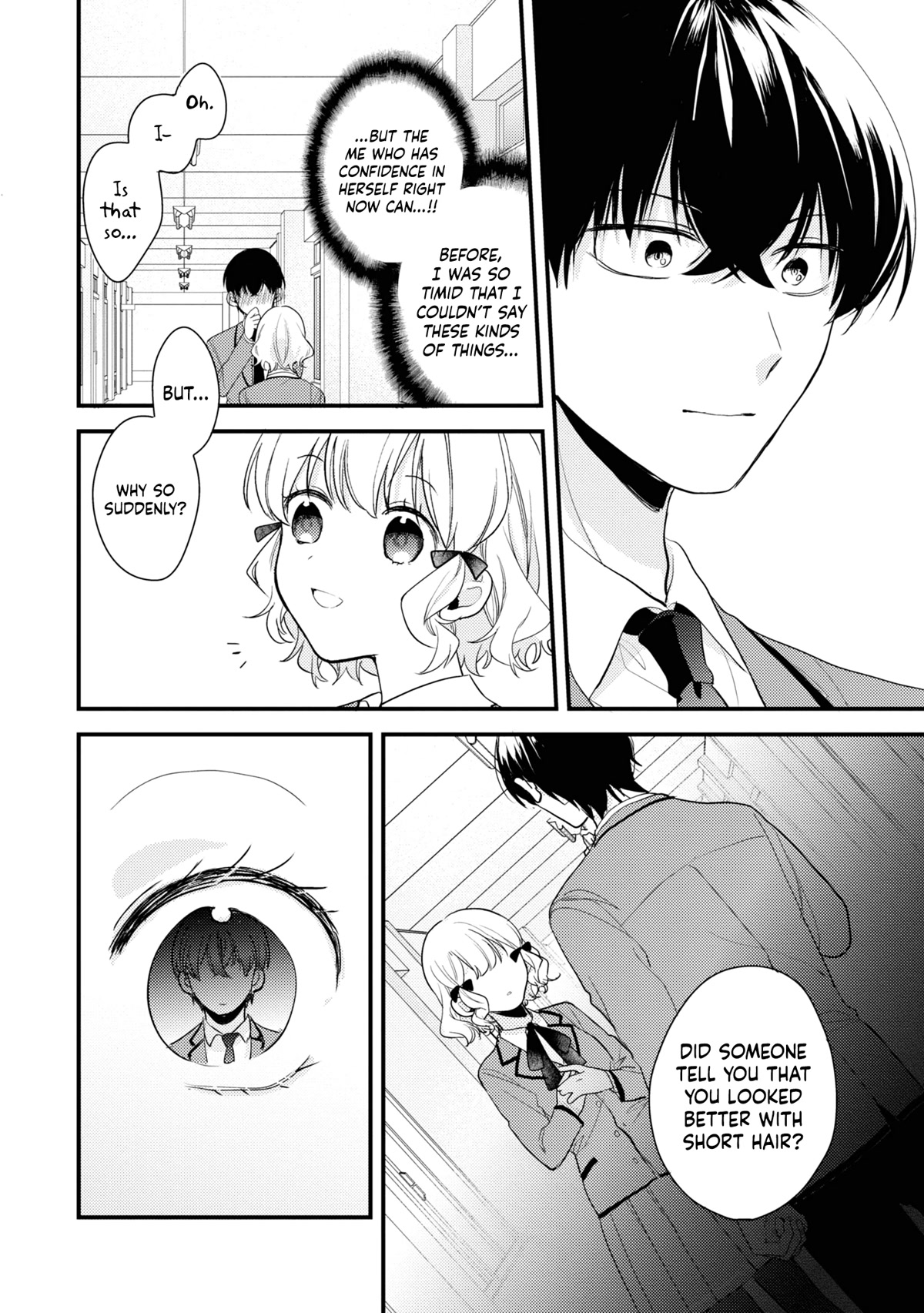 I Have a Second Chance at Life, so I’ll Pamper My Yandere Boyfriend for a Happy Ending!! Chapter 2 page 17 - Chapter 2: Have Some Confidence!