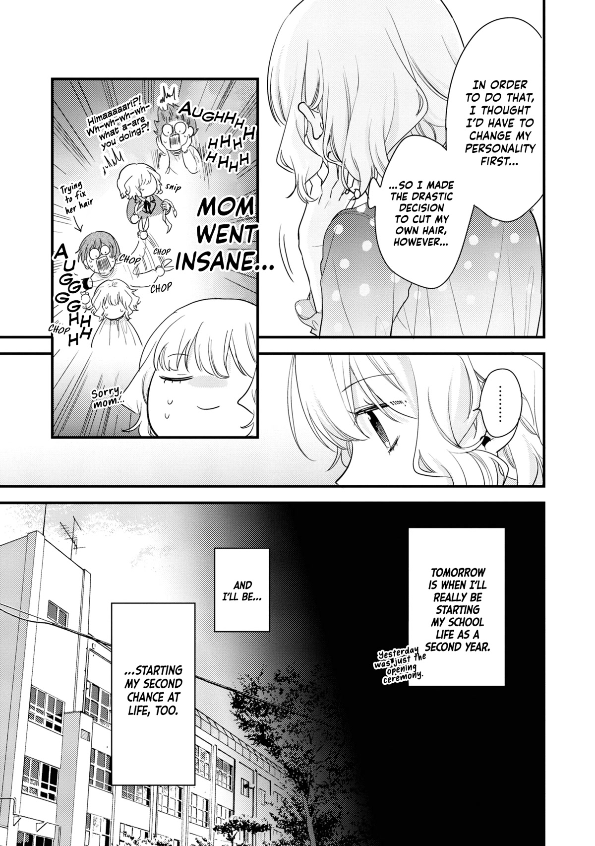 I Have a Second Chance at Life, so I’ll Pamper My Yandere Boyfriend for a Happy Ending!! Chapter 2 page 4 - Chapter 2: Have Some Confidence!