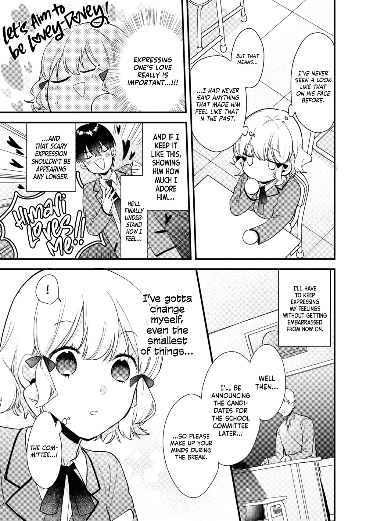 I Have a Second Chance at Life, so I’ll Pamper My Yandere Boyfriend for a Happy Ending!! Chapter 3 page 3 - Chapter 3: The First Step!
