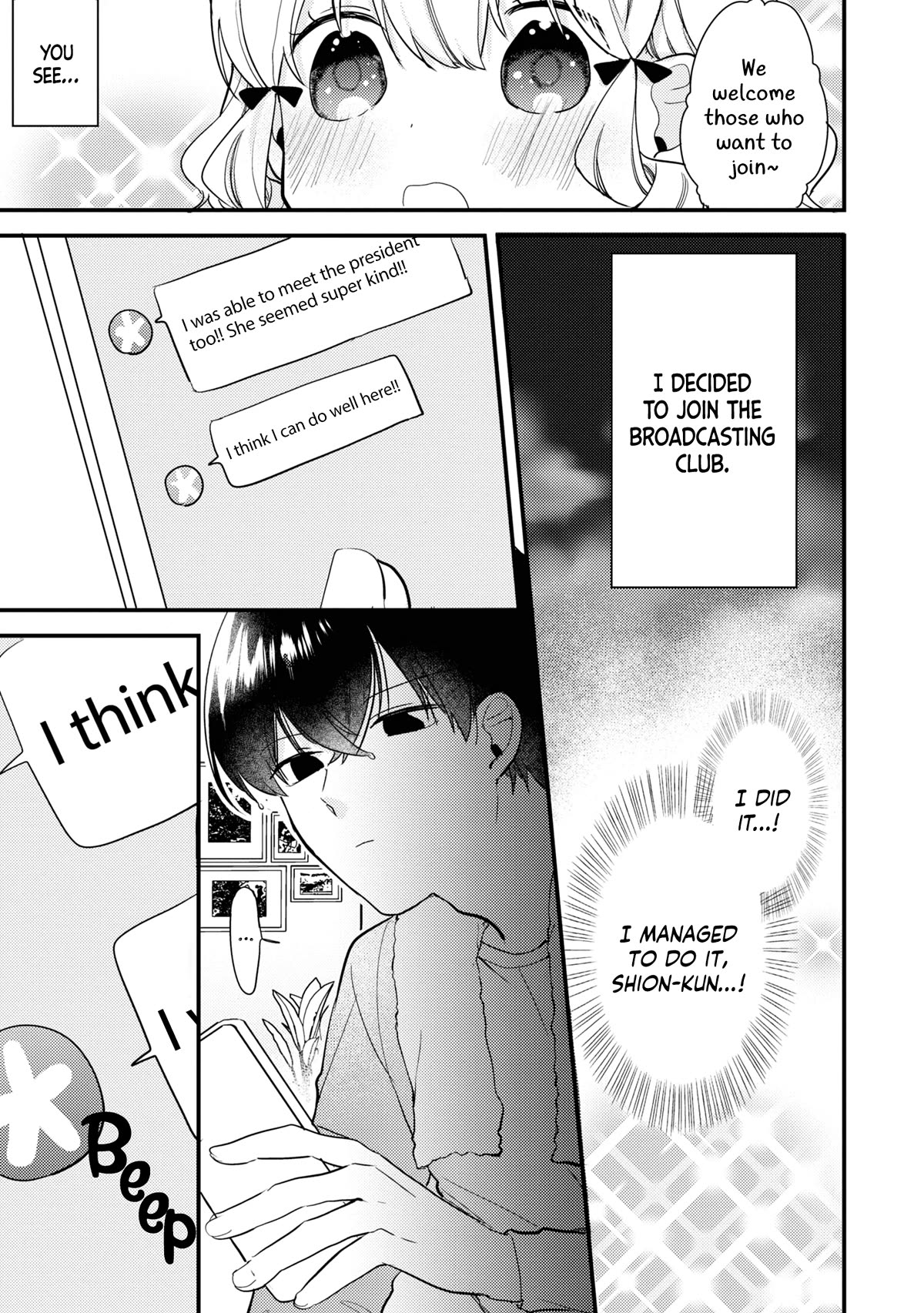 I Have a Second Chance at Life, so I’ll Pamper My Yandere Boyfriend for a Happy Ending!! Chapter 5 page 12 - Chapter 5: Broaden Your Horizons!