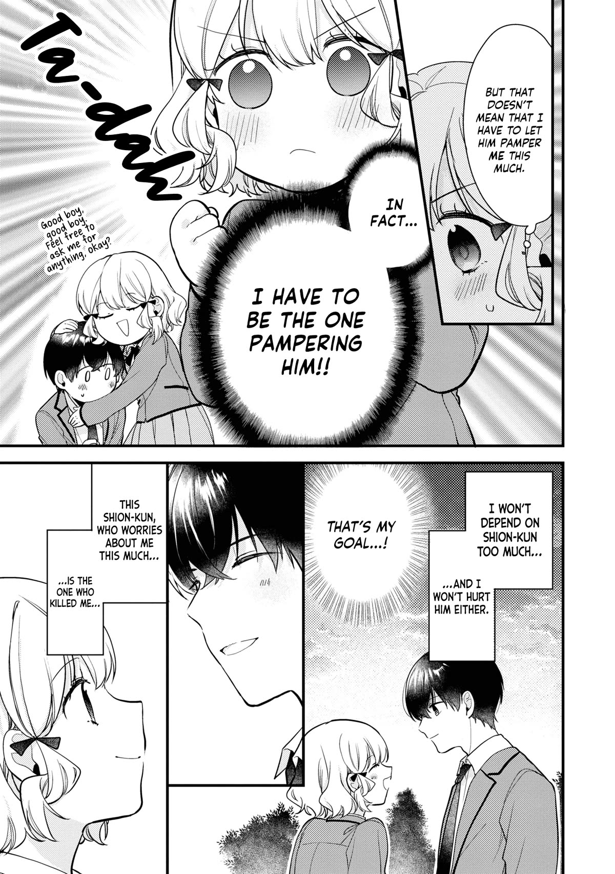 I Have a Second Chance at Life, so I’ll Pamper My Yandere Boyfriend for a Happy Ending!! Chapter 5 page 30 - Chapter 5: Broaden Your Horizons!