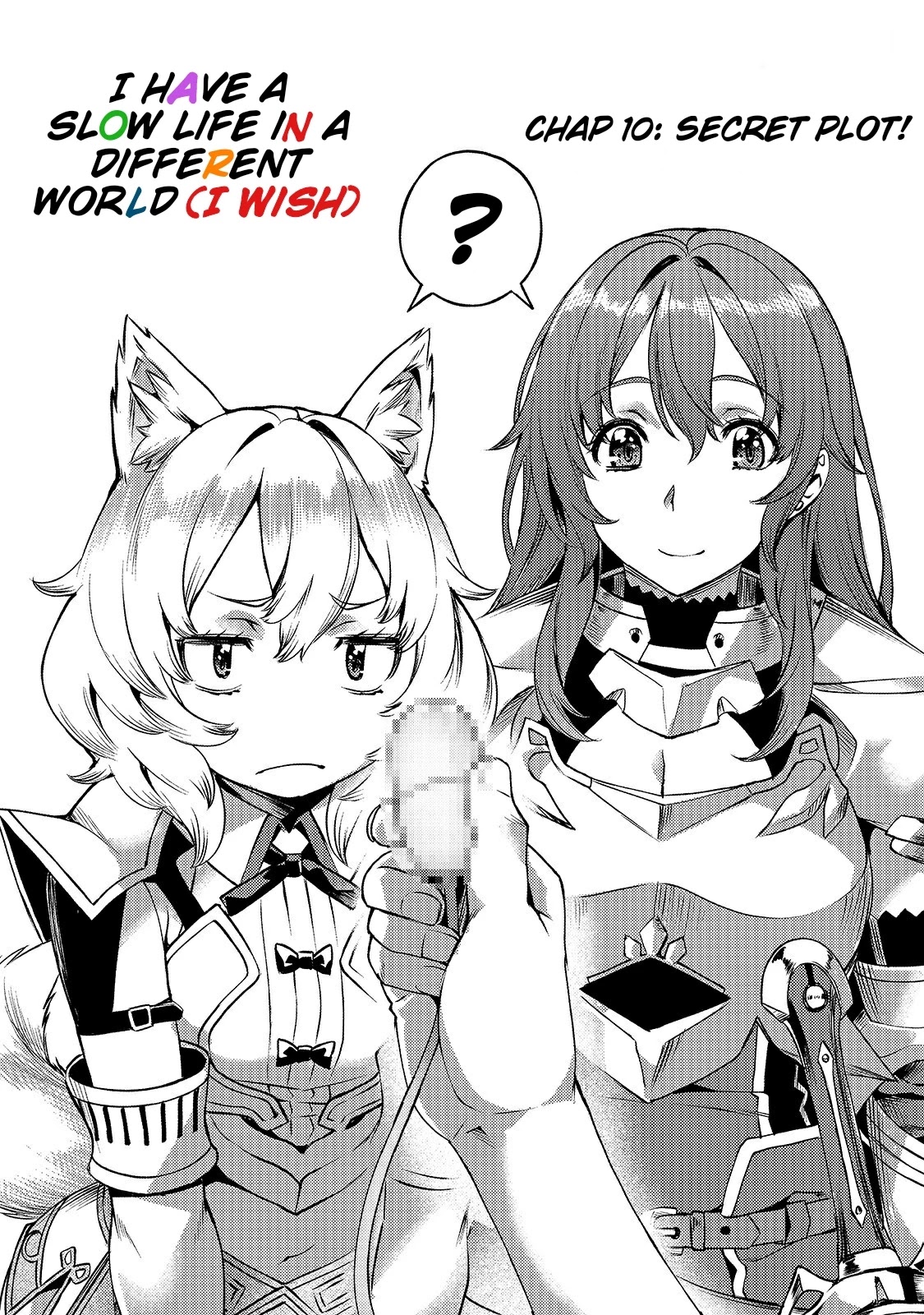 I Have a Slow Living in Different World (I Wish) Chapter 10 page 2 - Chapter 10: Secret Plot!