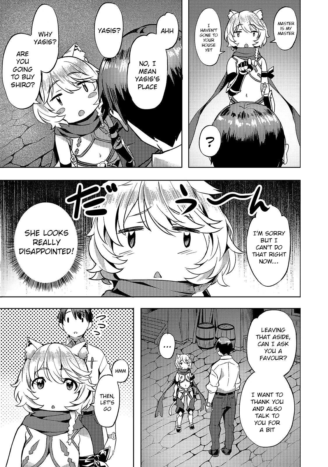 I Have a Slow Living in Different World (I Wish) Chapter 11 page 9 - Chapter 11: A Cat-Eared Girl Called Shiro