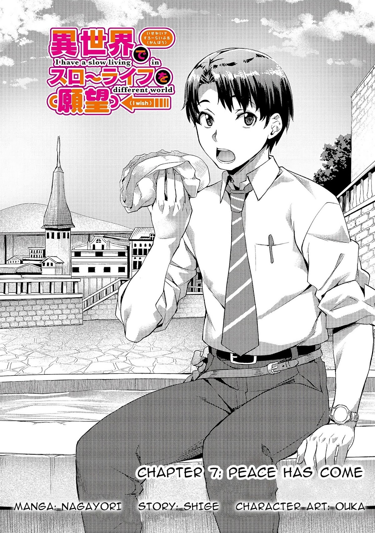 I Have a Slow Living in Different World (I Wish) Chapter 7 page 4 - Chapter 7: Peace has come