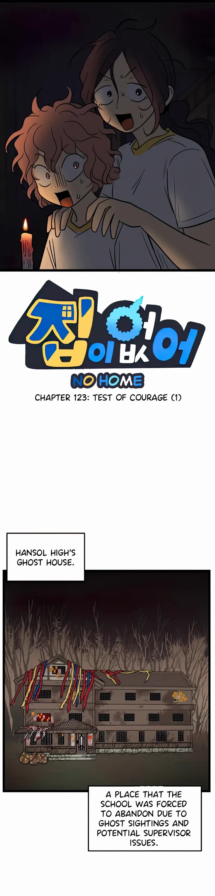 I Have No Home Chapter 123 page 1 - Chapter 123: Test of Courage (1)