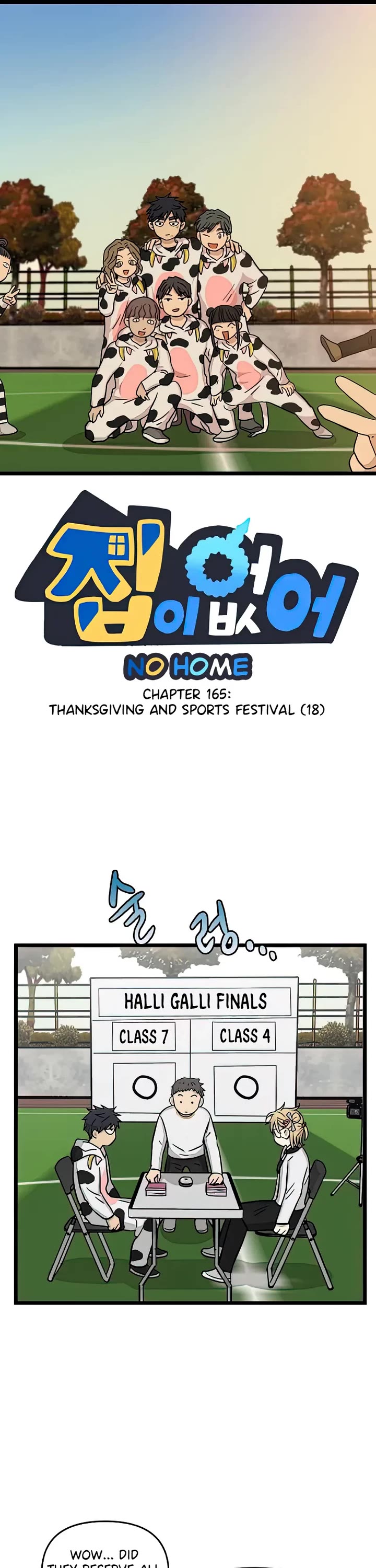 I Have No Home Chapter 165 page 1 - Chapter 165: Thanksgiving and Sports Festival (18)