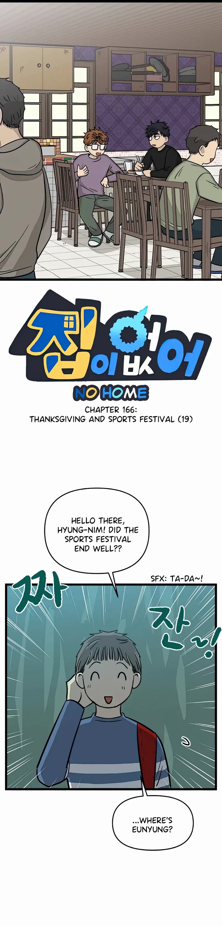I Have No Home Chapter 166 page 1 - Chapter 166: Thanksgiving and Sports Festival (19)