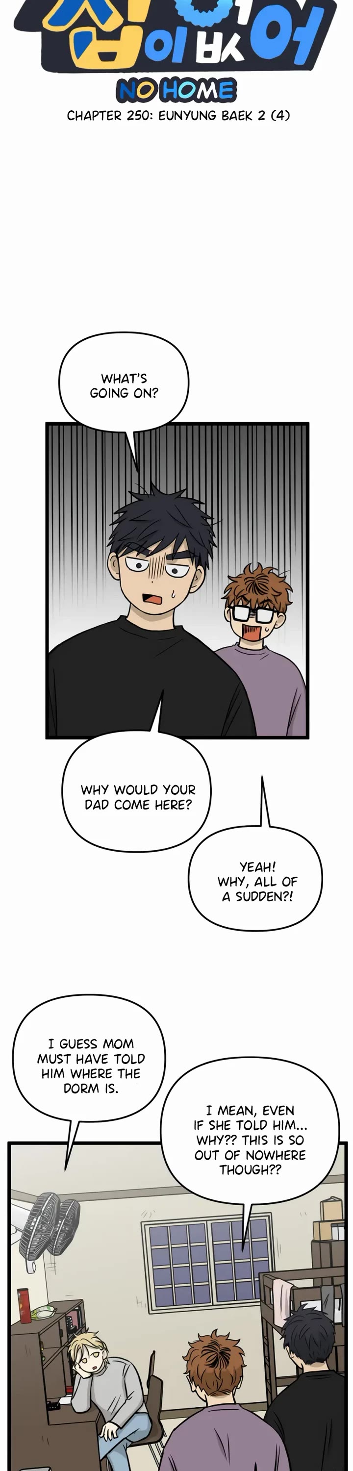 I Have No Home Chapter 250 page 3 - Chapter 250: Eunyung Baek 2 (4)