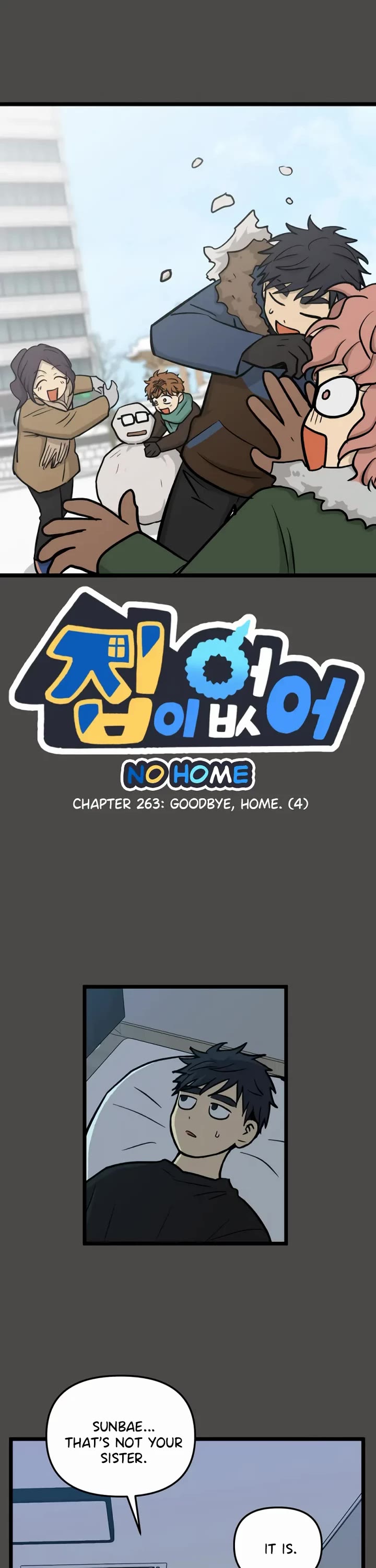 I Have No Home Chapter 263 page 7 - Chapter 263: Goodbye, Home. (4)