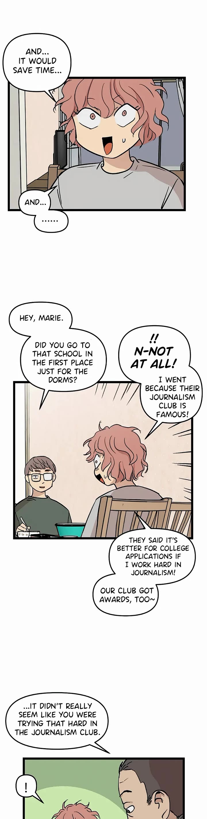 I Have No Home Chapter 41 page 8 - Chapter 41: Marie Kim (2)
