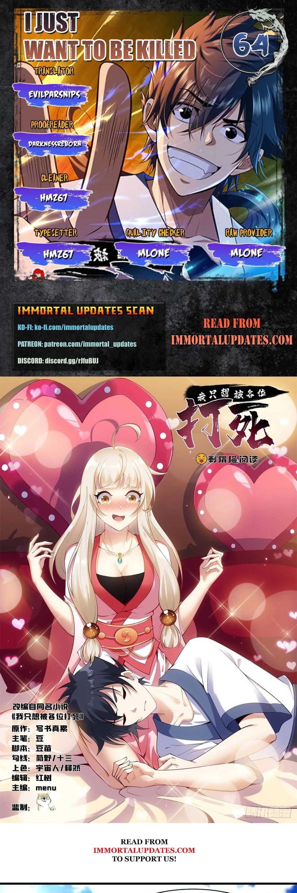 I Just Want to Be Killed Chapter 64 page 1 - Chapter 64
