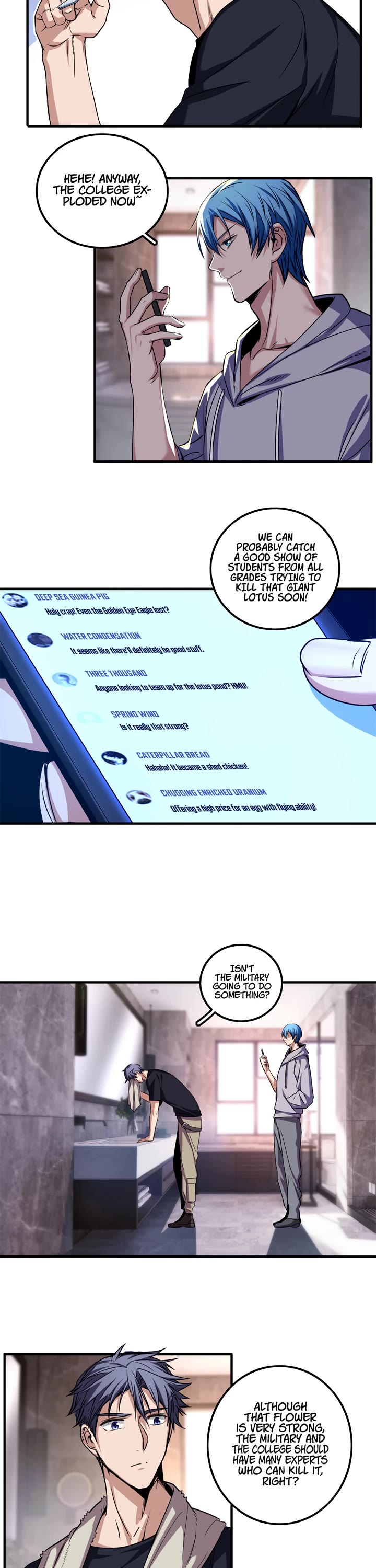 I Just Want to Play the Game Quietly Chapter 33 page 7 - Chapter 33