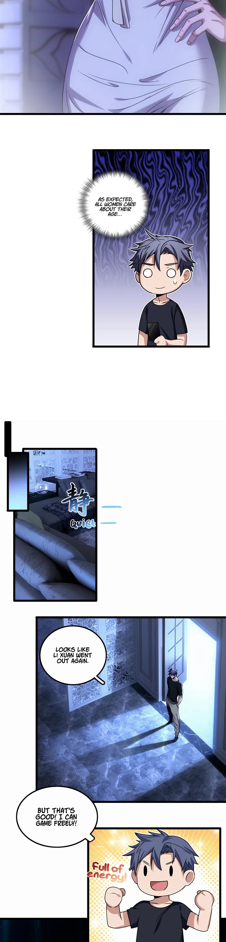 I Just Want to Play the Game Quietly Chapter 35 page 8 - Chapter 35