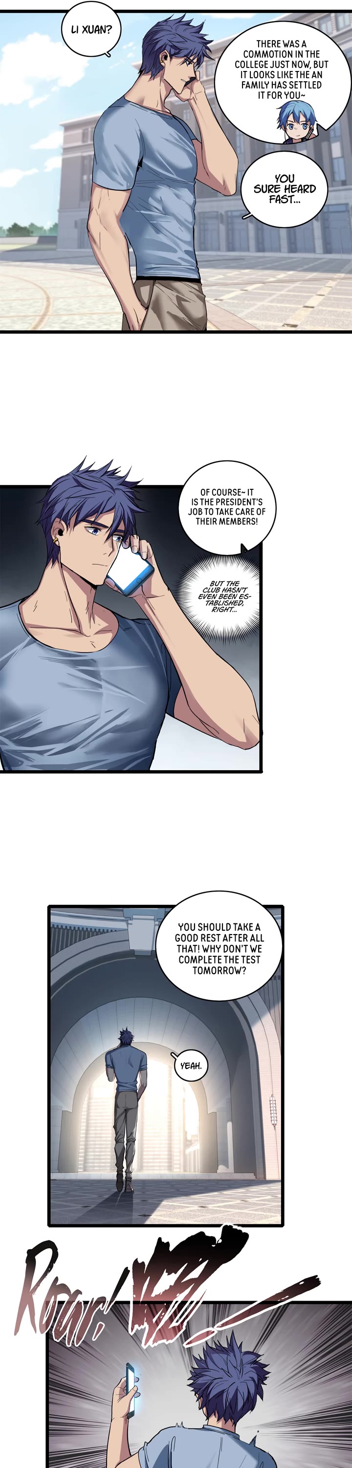 I Just Want to Play the Game Quietly Chapter 73 page 6 - Chapter 73