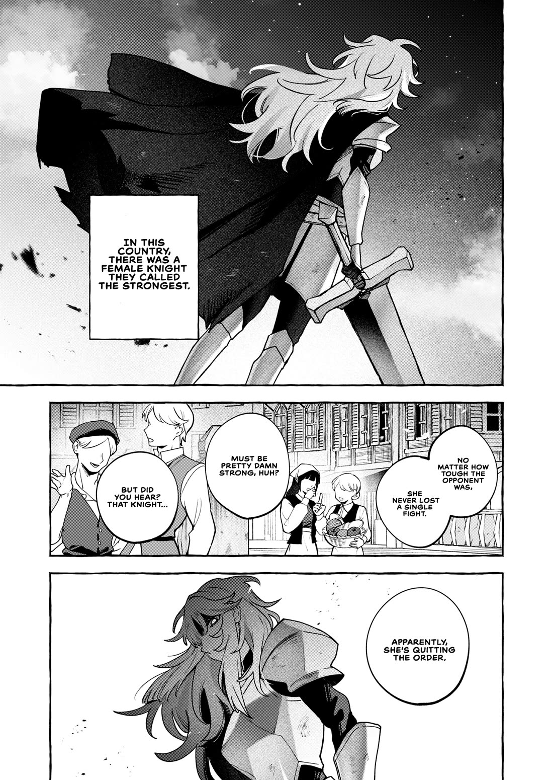 I Kept Spoiling a Female Knight Who Knew Nothing but Fighting Chapter 1 page 1 - Chapter 1