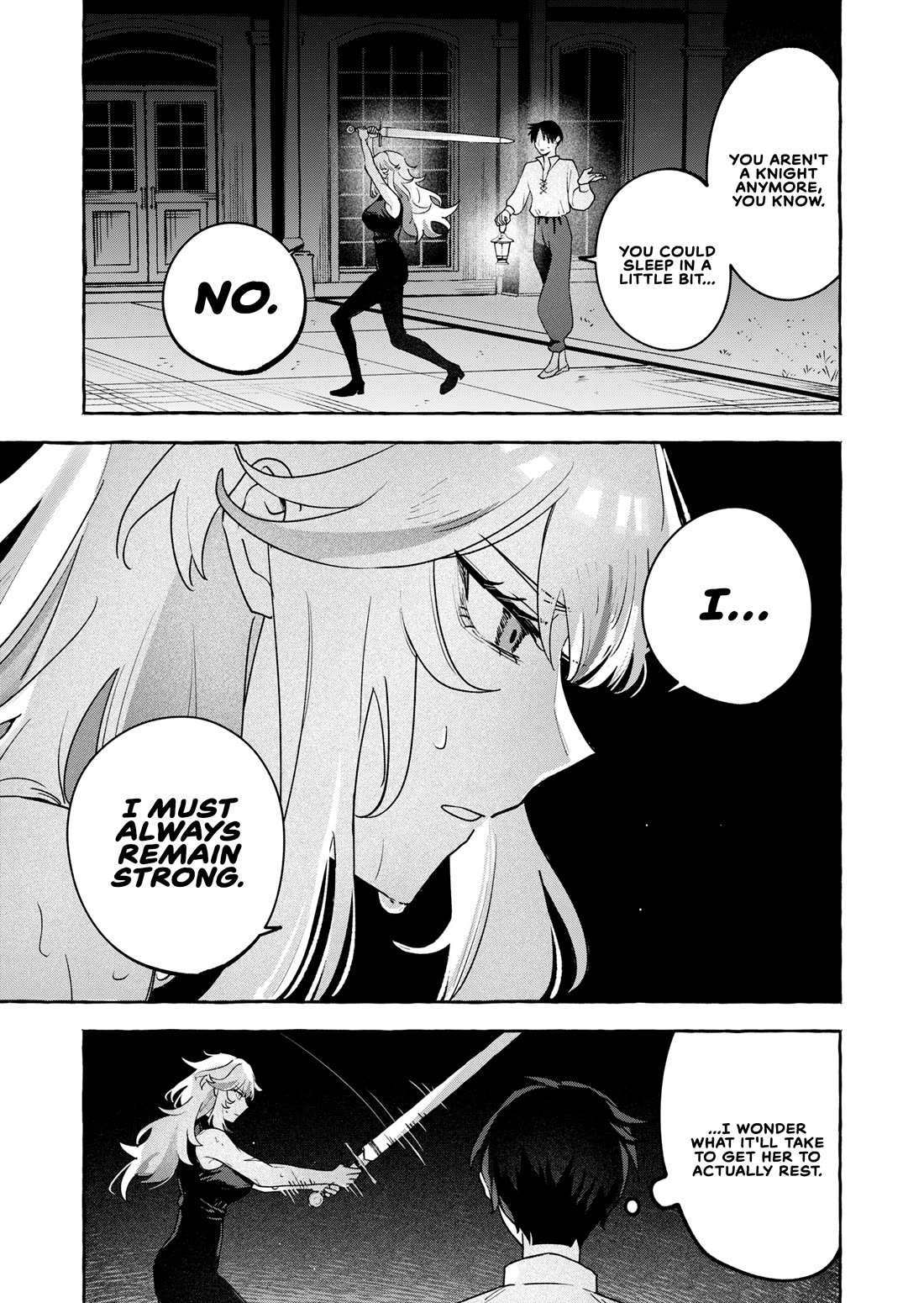 I Kept Spoiling a Female Knight Who Knew Nothing but Fighting Chapter 2 page 3 - Chapter 2