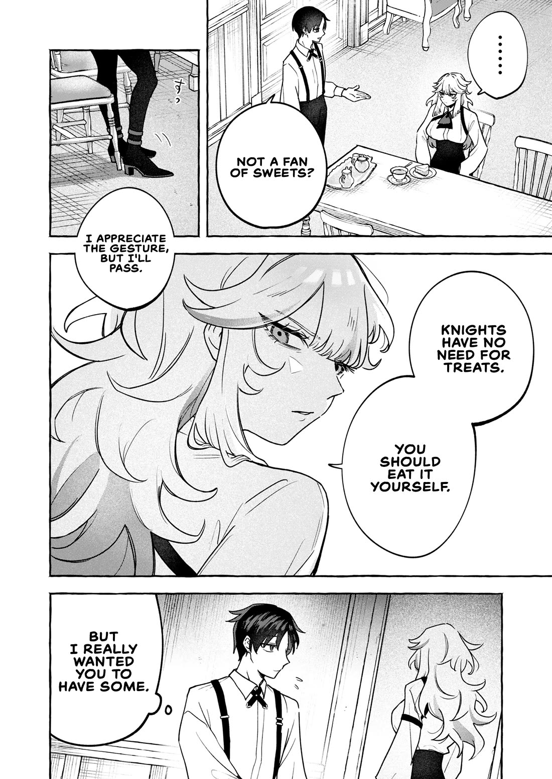 I Kept Spoiling a Female Knight Who Knew Nothing but Fighting Chapter 2 page 8 - Chapter 2