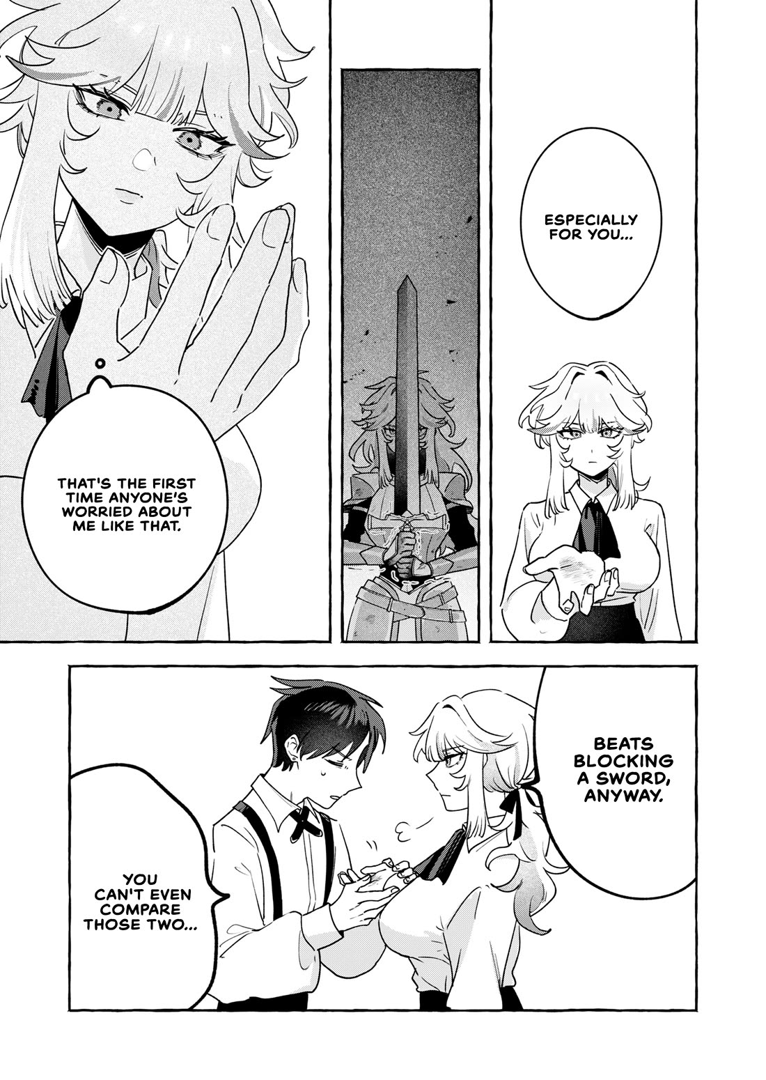 I Kept Spoiling a Female Knight Who Knew Nothing but Fighting Chapter 3 page 15 - Chapter 3