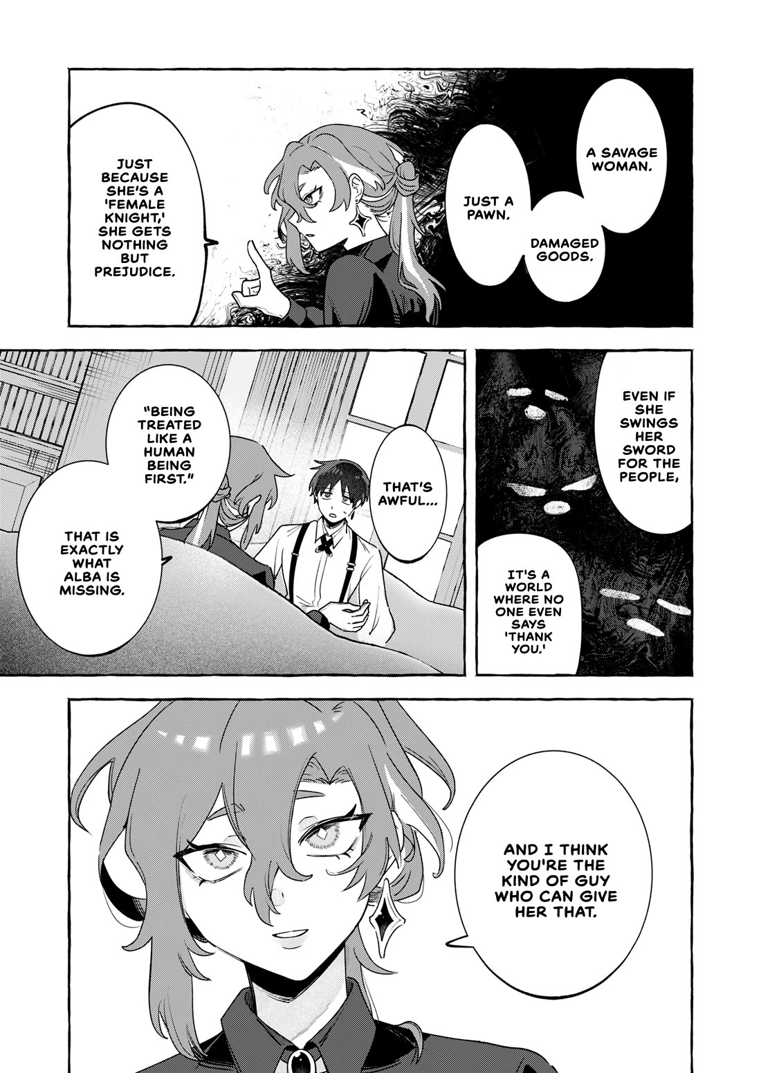 I Kept Spoiling a Female Knight Who Knew Nothing but Fighting Chapter 4 page 13 - Chapter 4